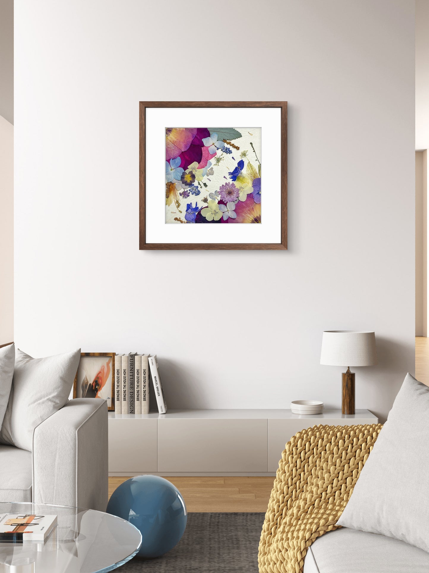 Valse des fleurs sauvages 10 x 10