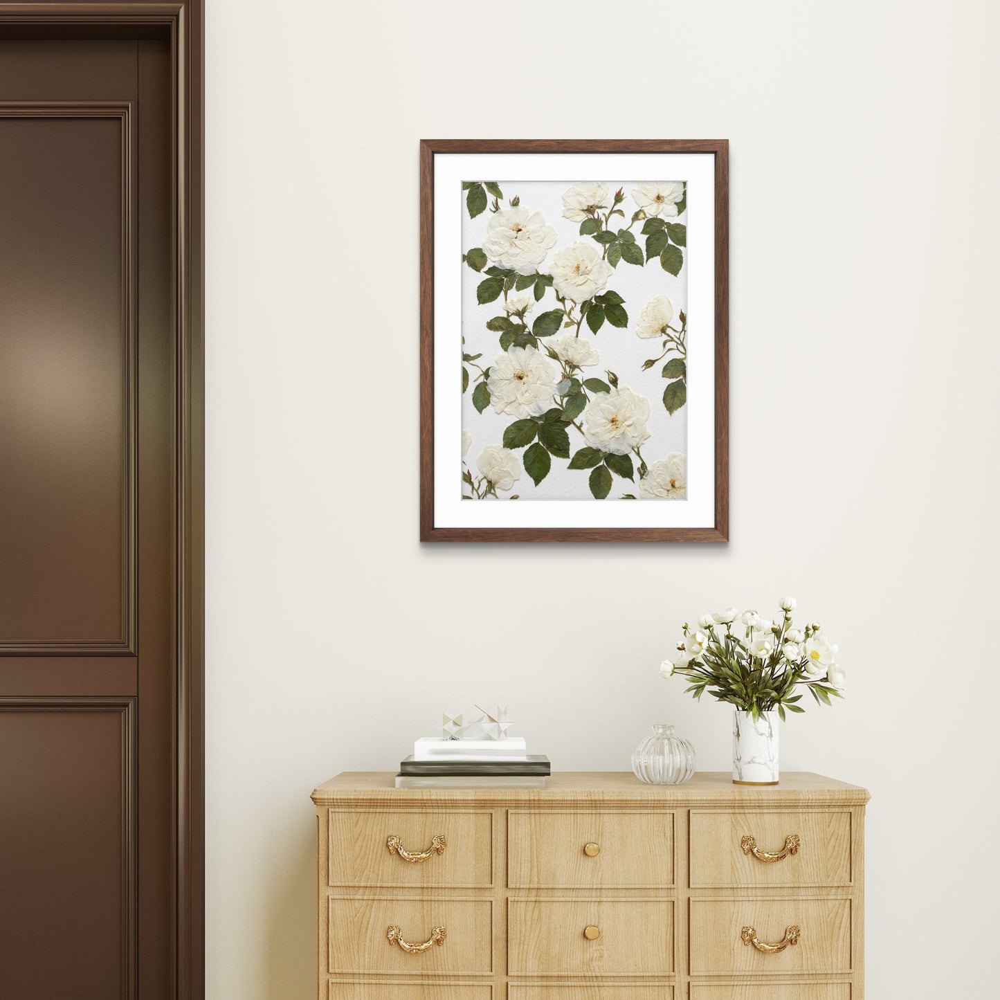 Harmonie des pétales blancs