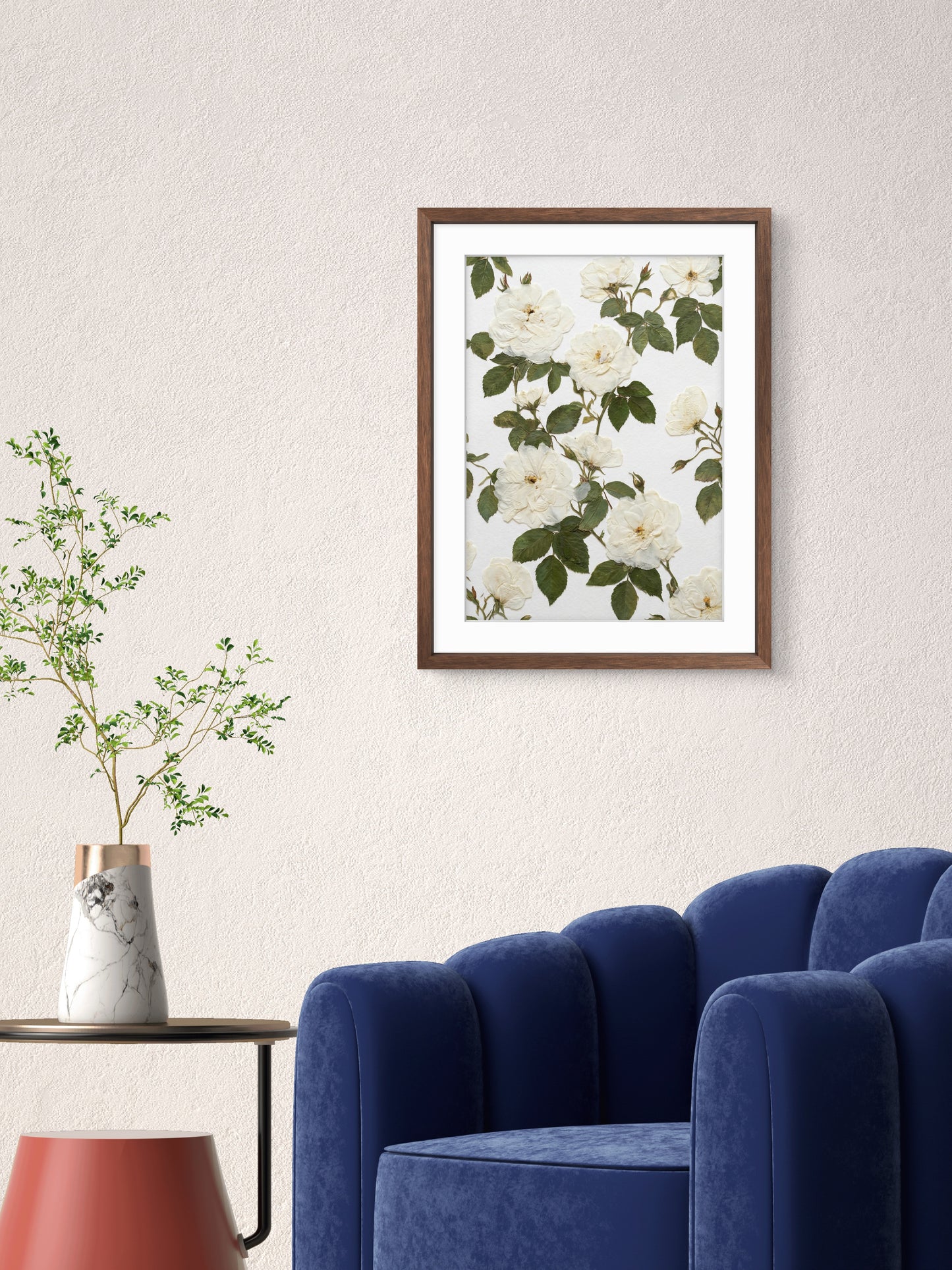 Harmonie des pétales blancs