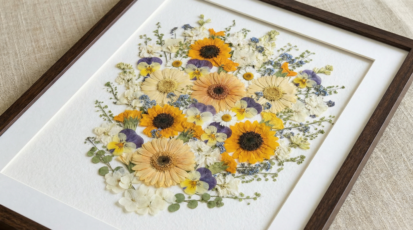 Fleur de prairie ensoleillée