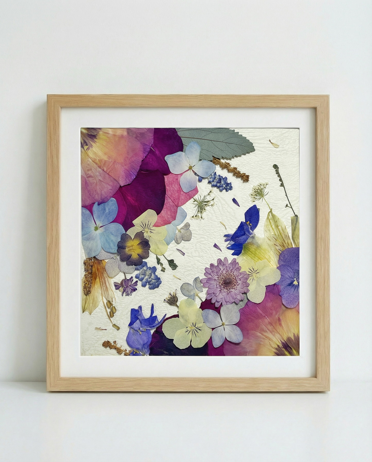 Valse des fleurs sauvages 10 x 10