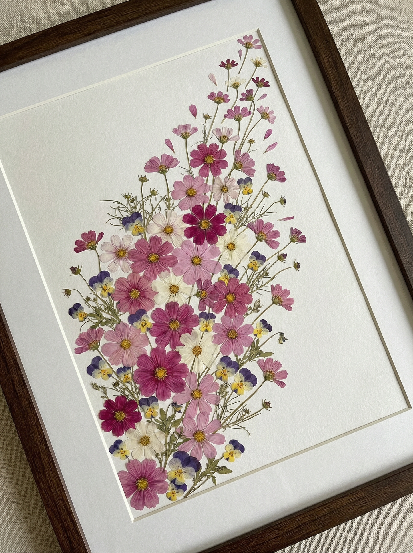 Pensée du ciel en fleurs 