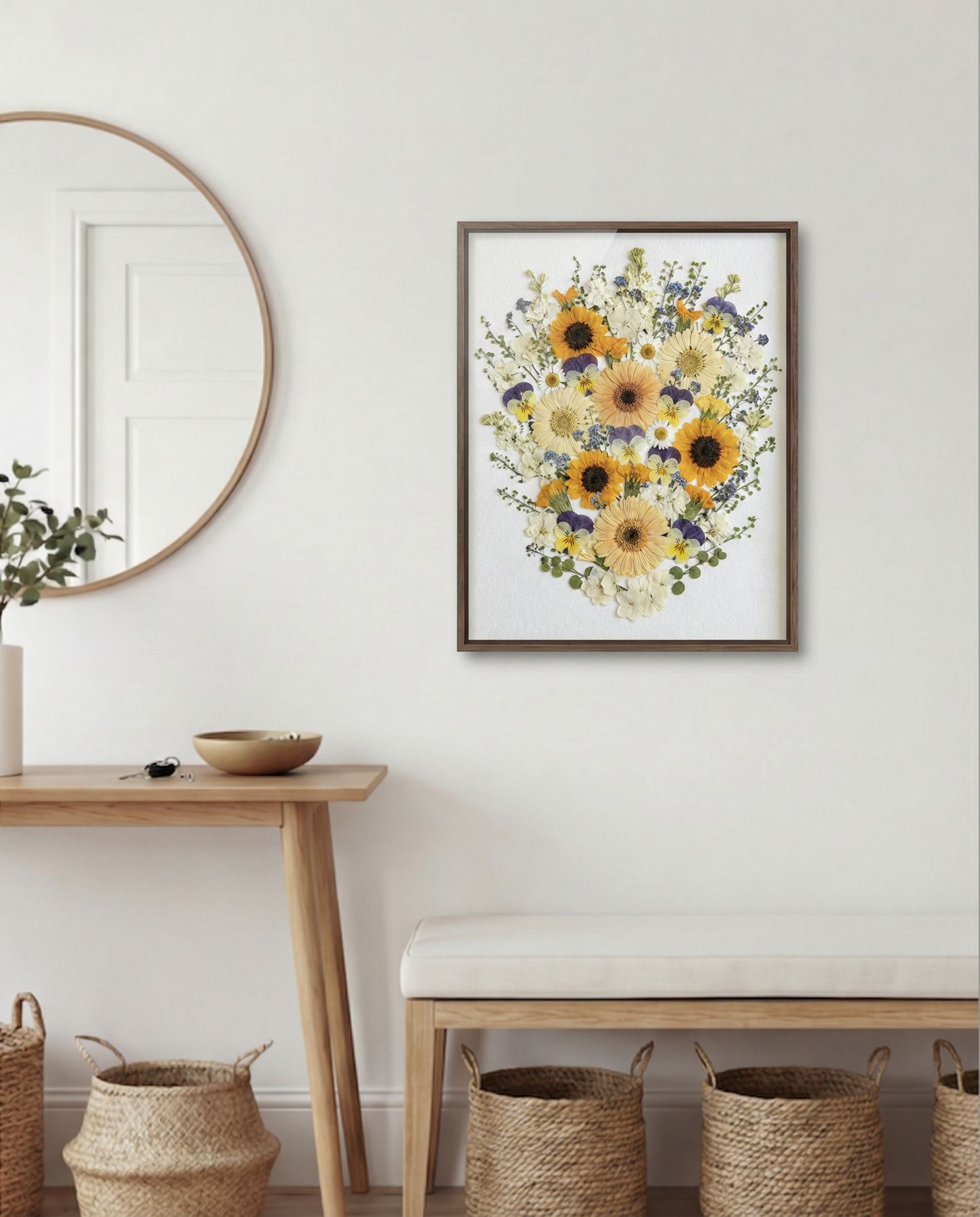 Fleur de prairie ensoleillée