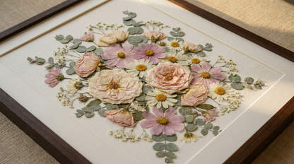 Crête de fleurs sauvages de la sérénité