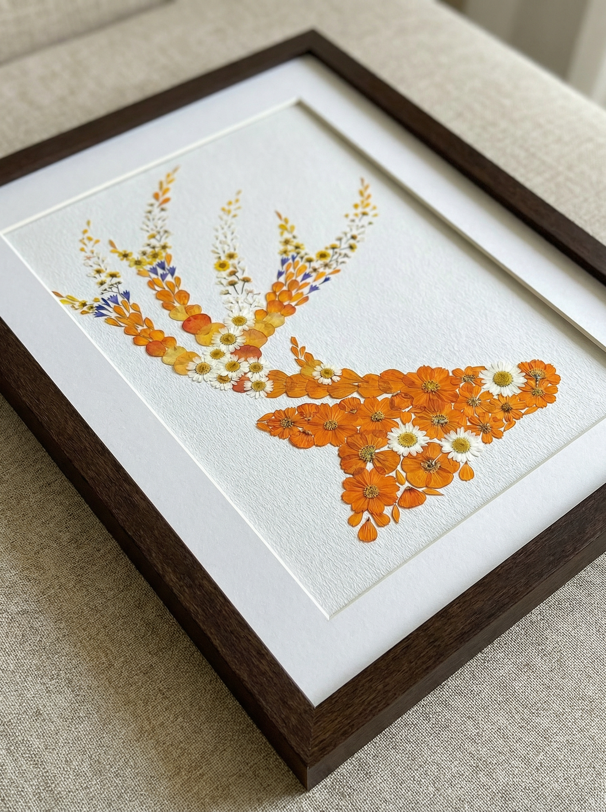 Œuvre d'Art « Bois de Cerf Incandescent »