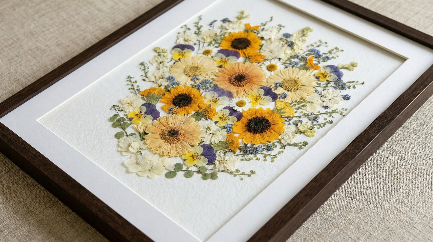 Fleur de prairie ensoleillée