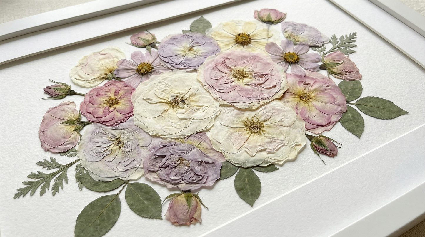 Rêverie au jardin de roses