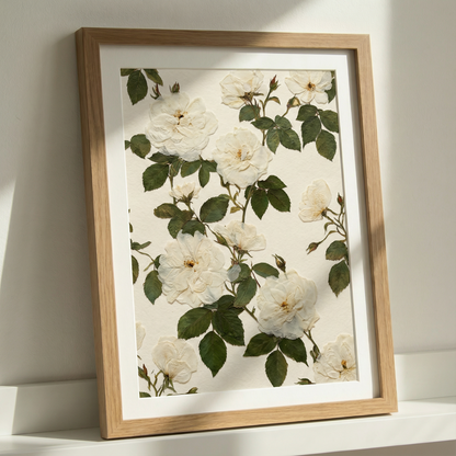 Harmonie des pétales blancs