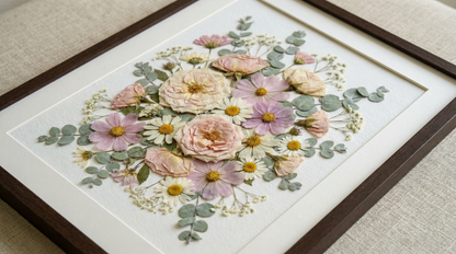 Crête de fleurs sauvages de la sérénité