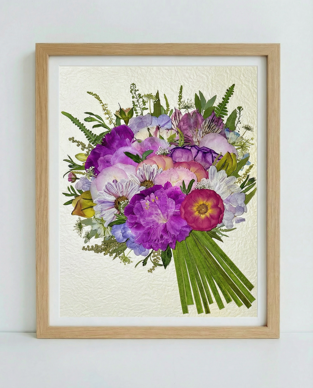 BOUQUET DE FLEURS VIOLETTES