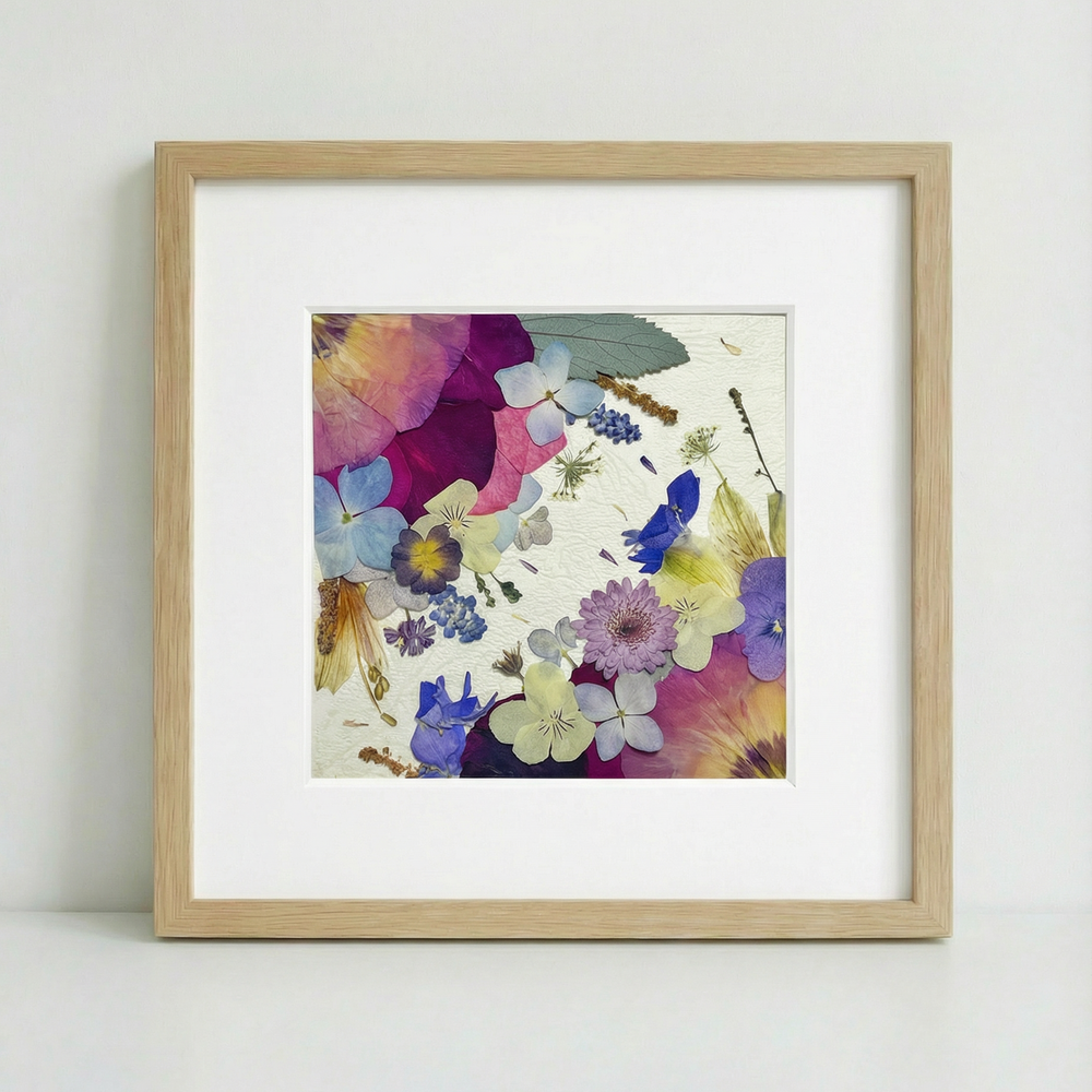 Valse des fleurs sauvages 10 x 10