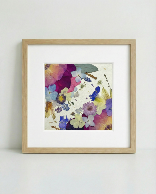 Valse des fleurs sauvages 10 x 10