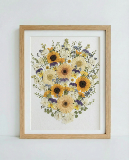 Fleur de prairie ensoleillée