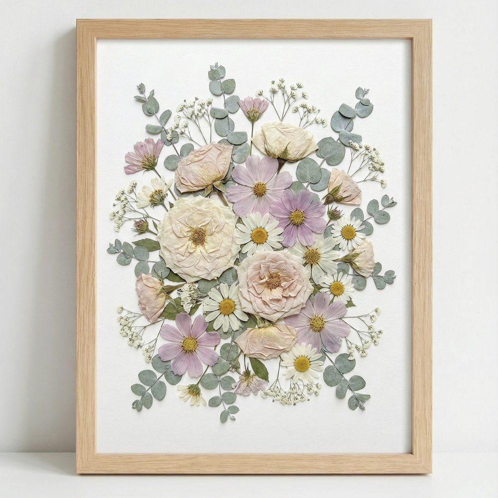 Crête de fleurs sauvages de la sérénité