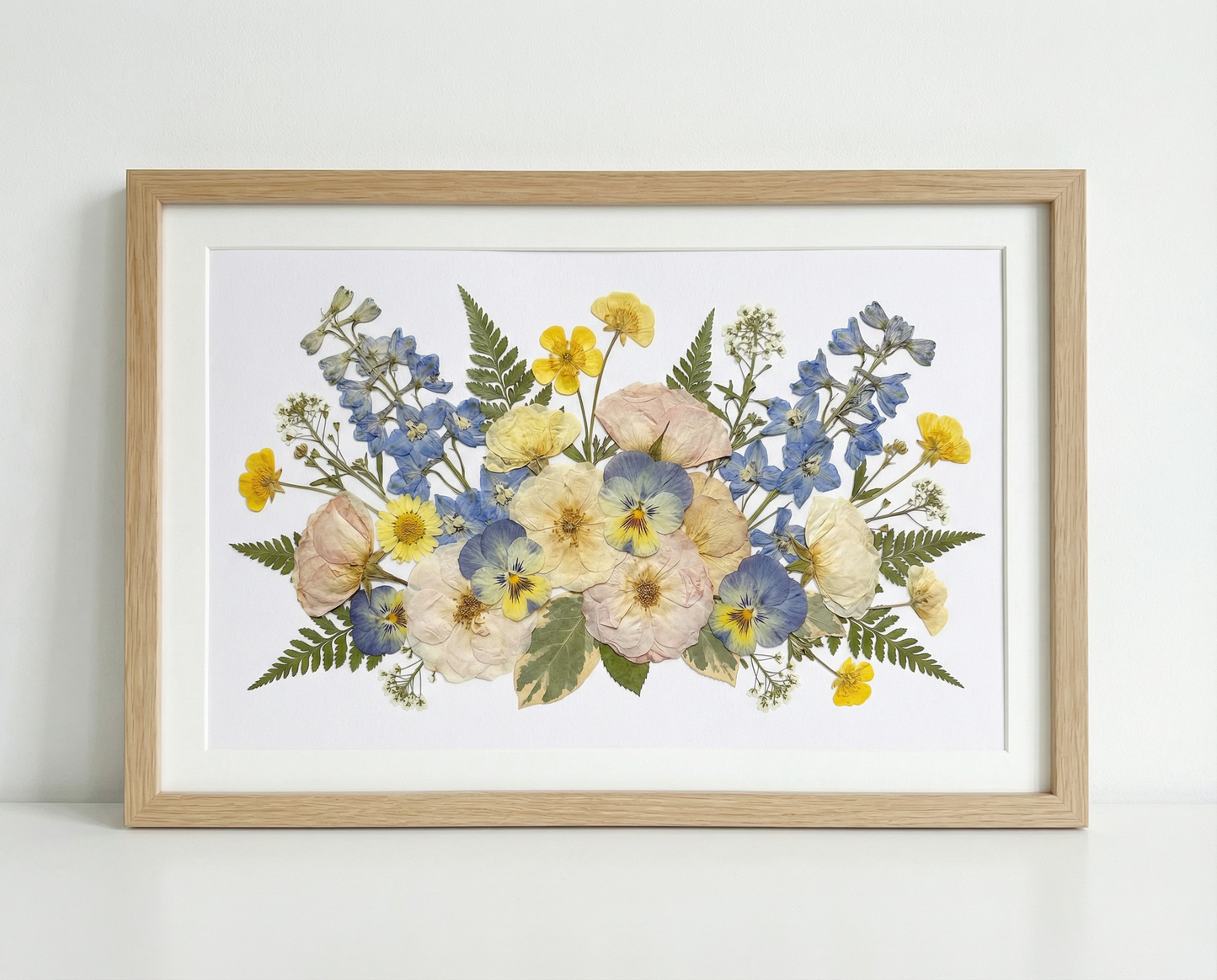 Harmonie des jacinthes et des boutons d'or