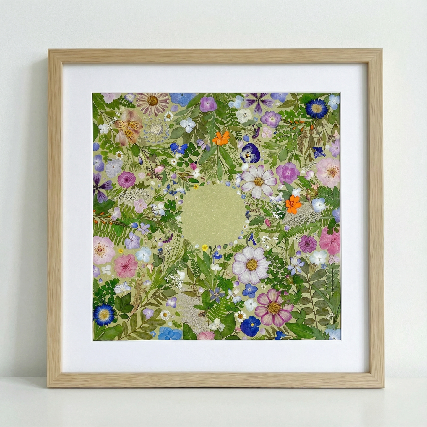 JARDIN DE FLEURS - BLANC