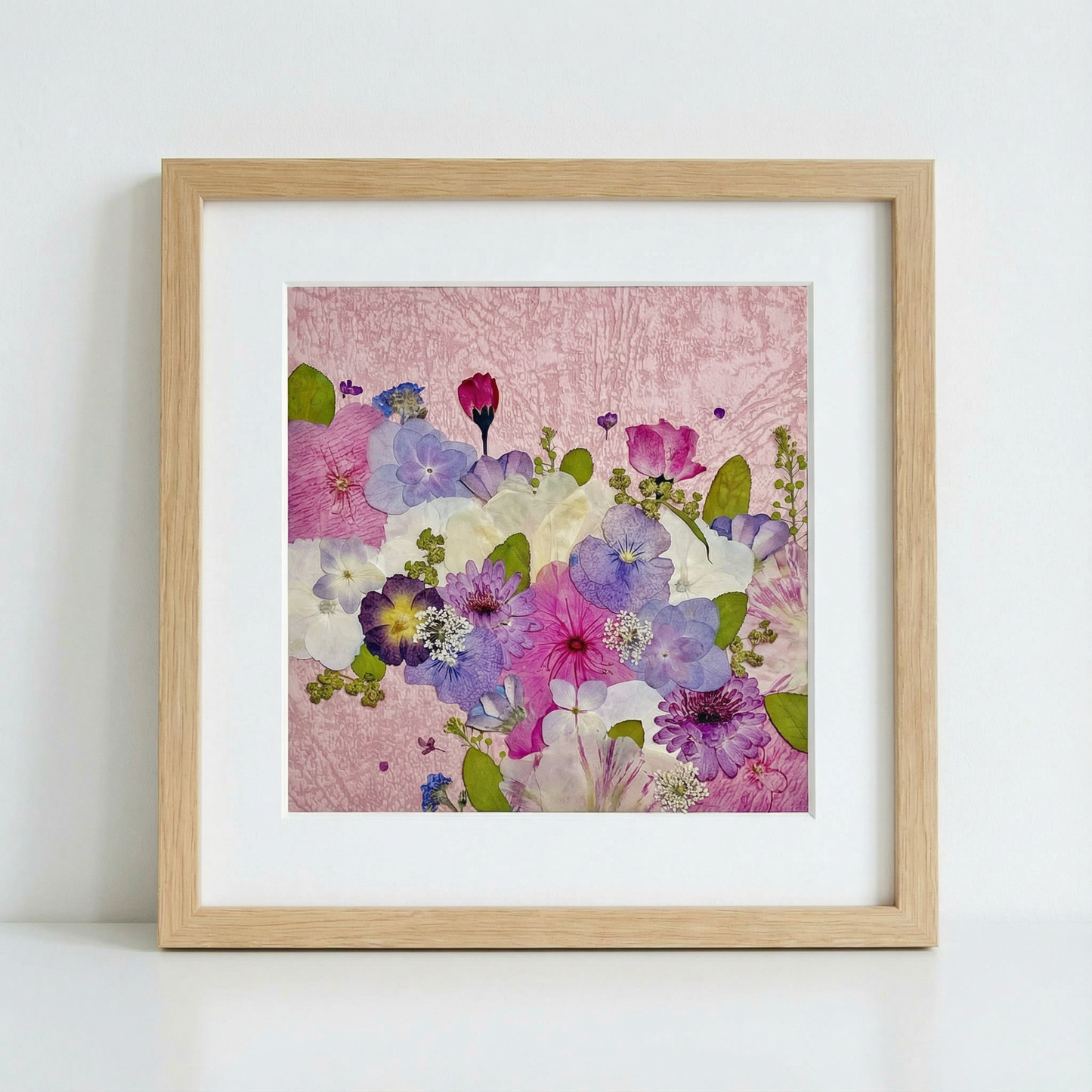 Pont fleuri 10 x 10 - Rose