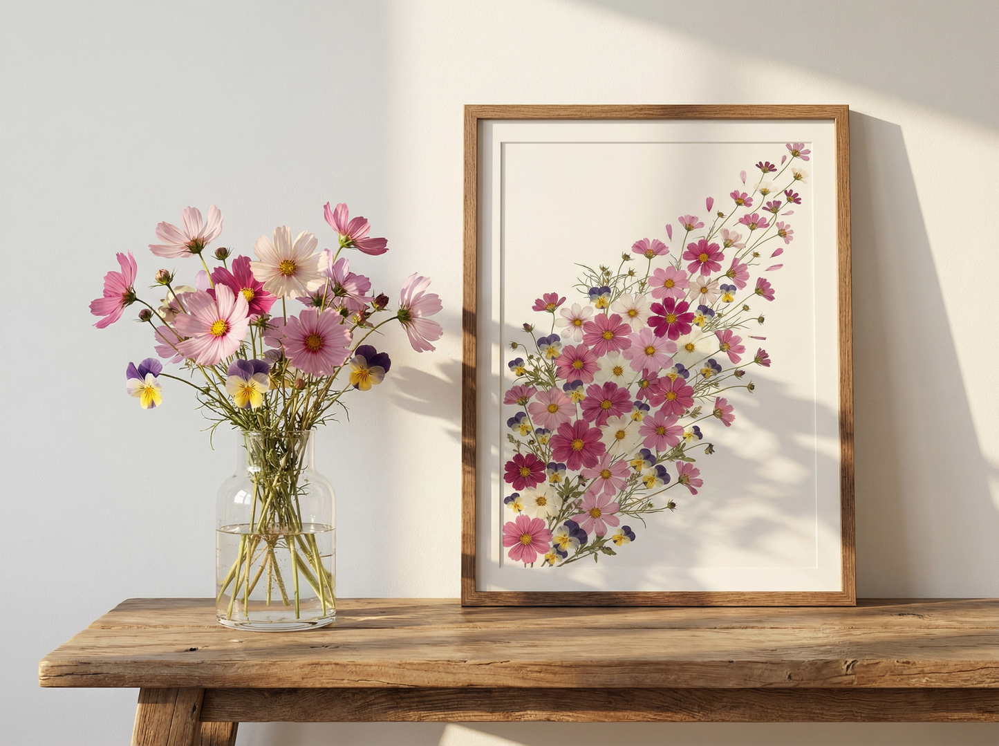 Pensée du ciel en fleurs 