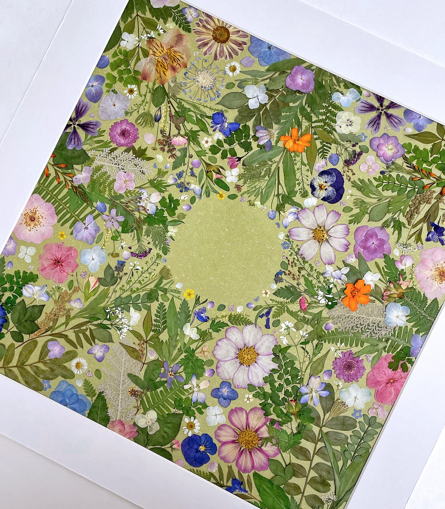 JARDIN DE FLEURS - BLANC