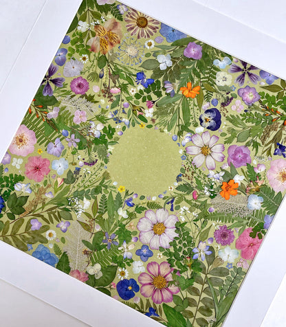 JARDIN DE FLEURS - BLANC