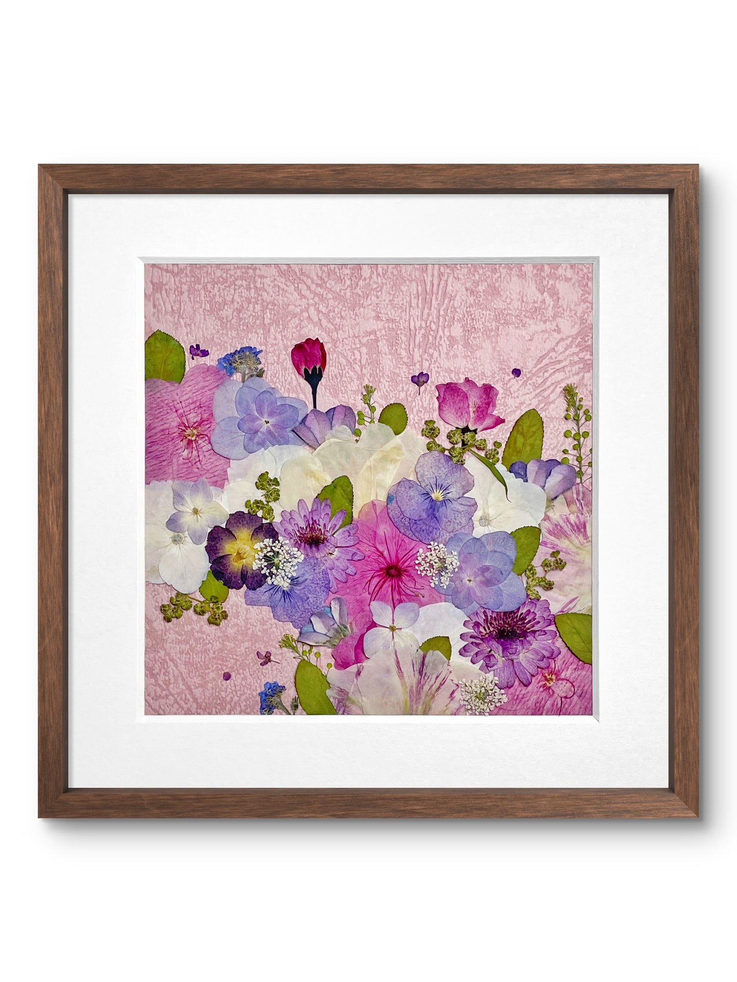 Pont fleuri 10 x 10 - Rose