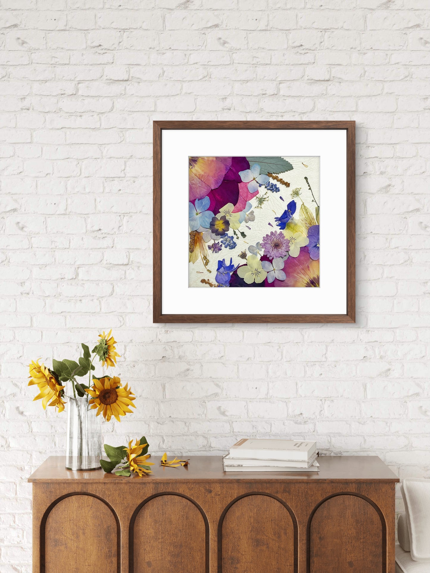 Valse des fleurs sauvages 10 x 10