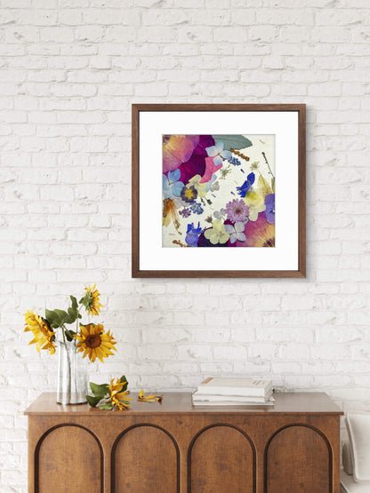 Valse des fleurs sauvages 10 x 10