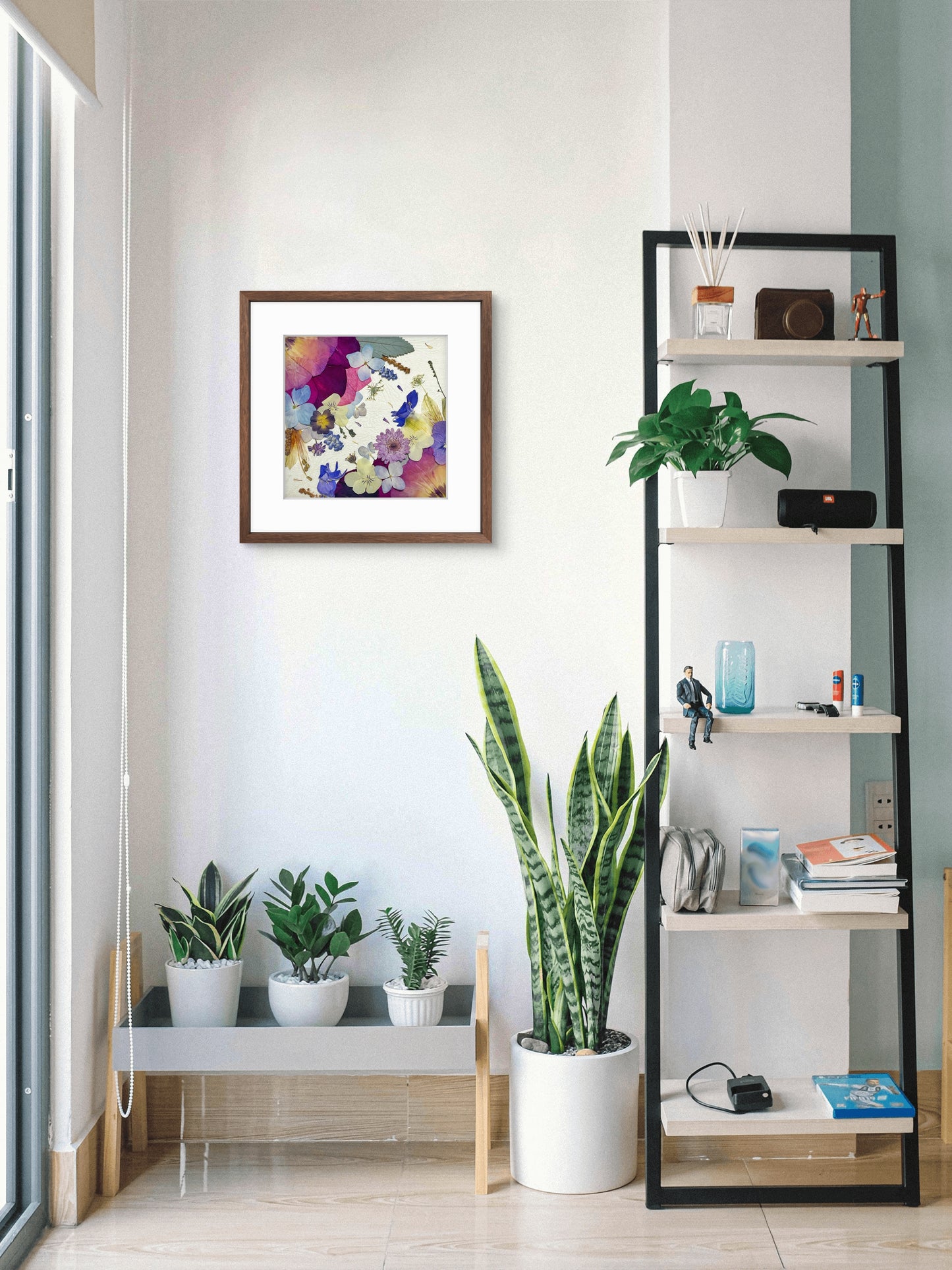 Valse des fleurs sauvages 10 x 10