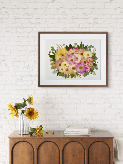 Fleurs de rêve pastel