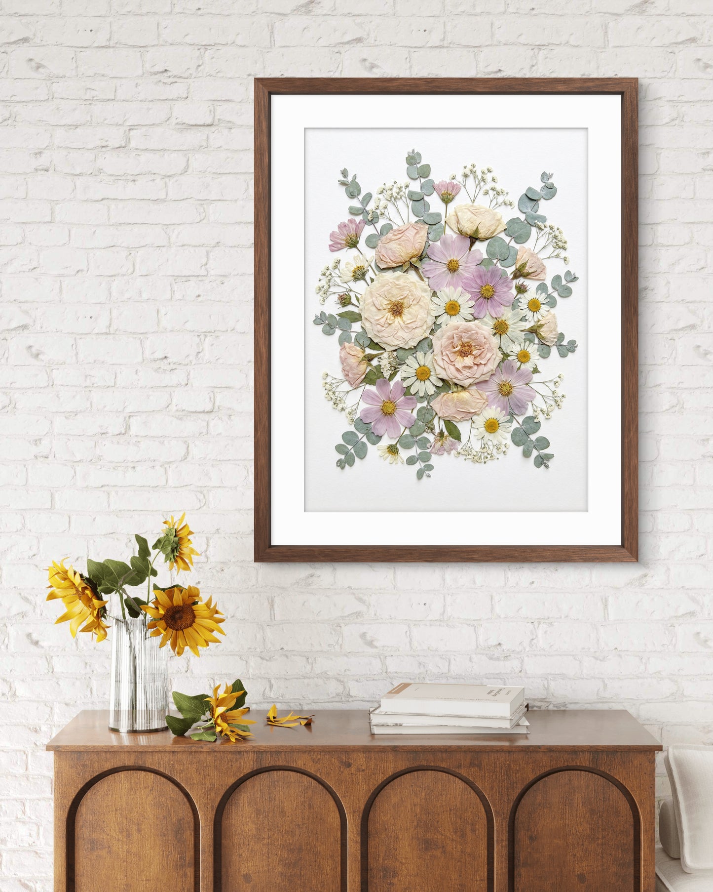 Crête de fleurs sauvages de la sérénité