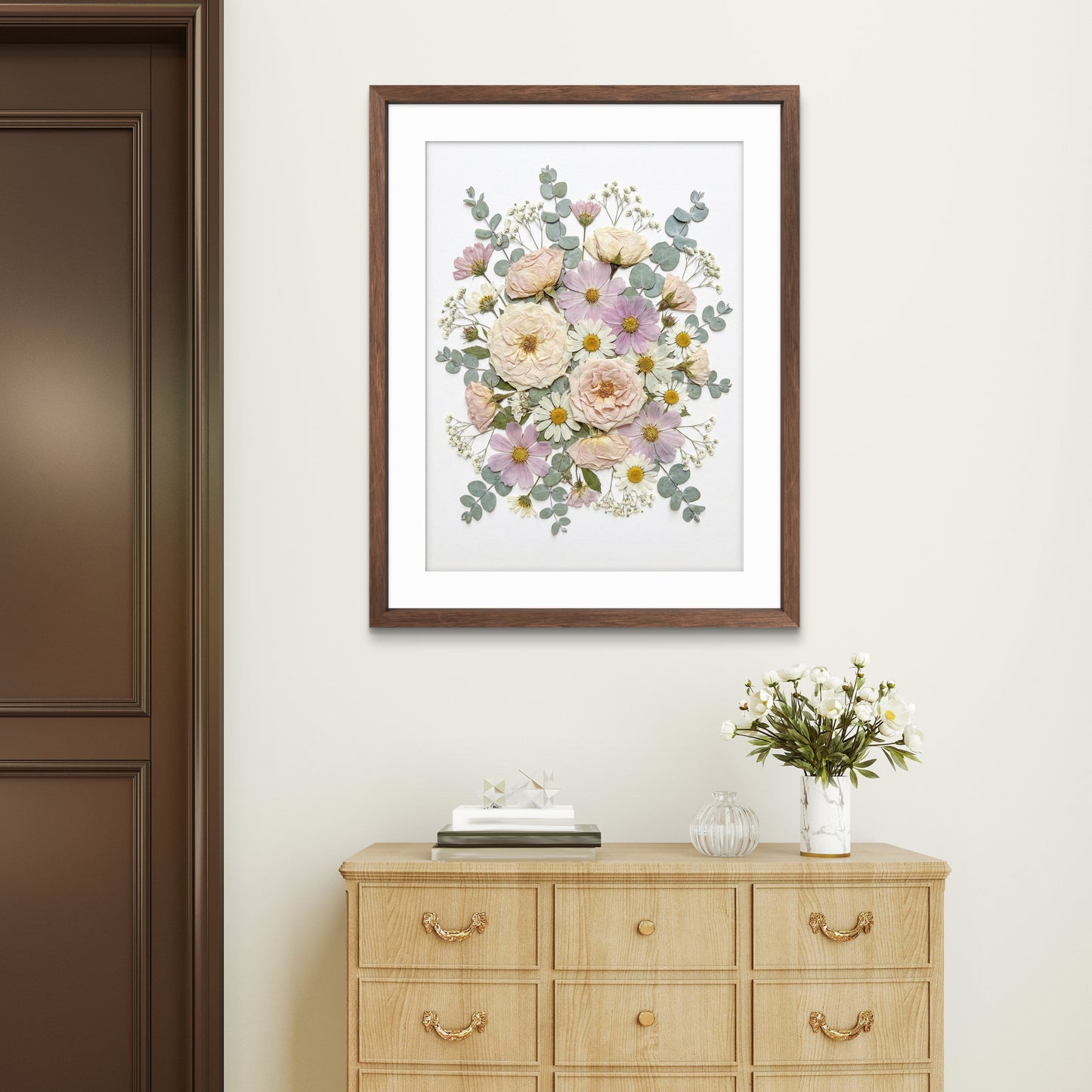 Crête de fleurs sauvages de la sérénité