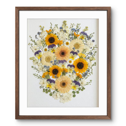 Fleur de prairie ensoleillée