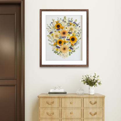 Fleur de prairie ensoleillée