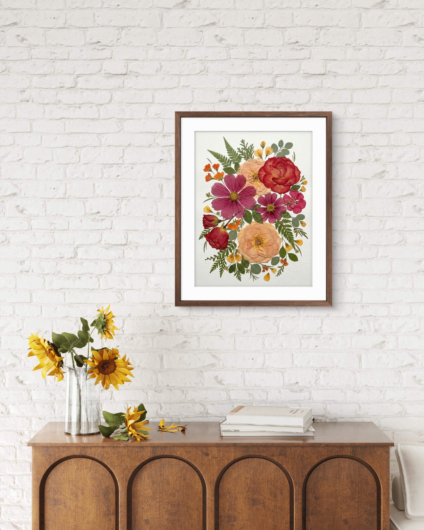 Jardin de rosés d'automne