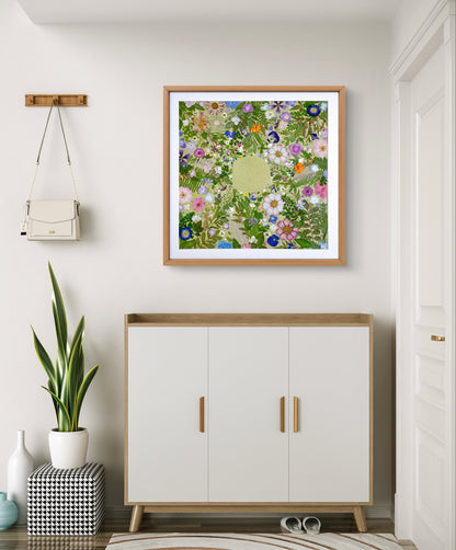 JARDIN DE FLEURS - BLANC