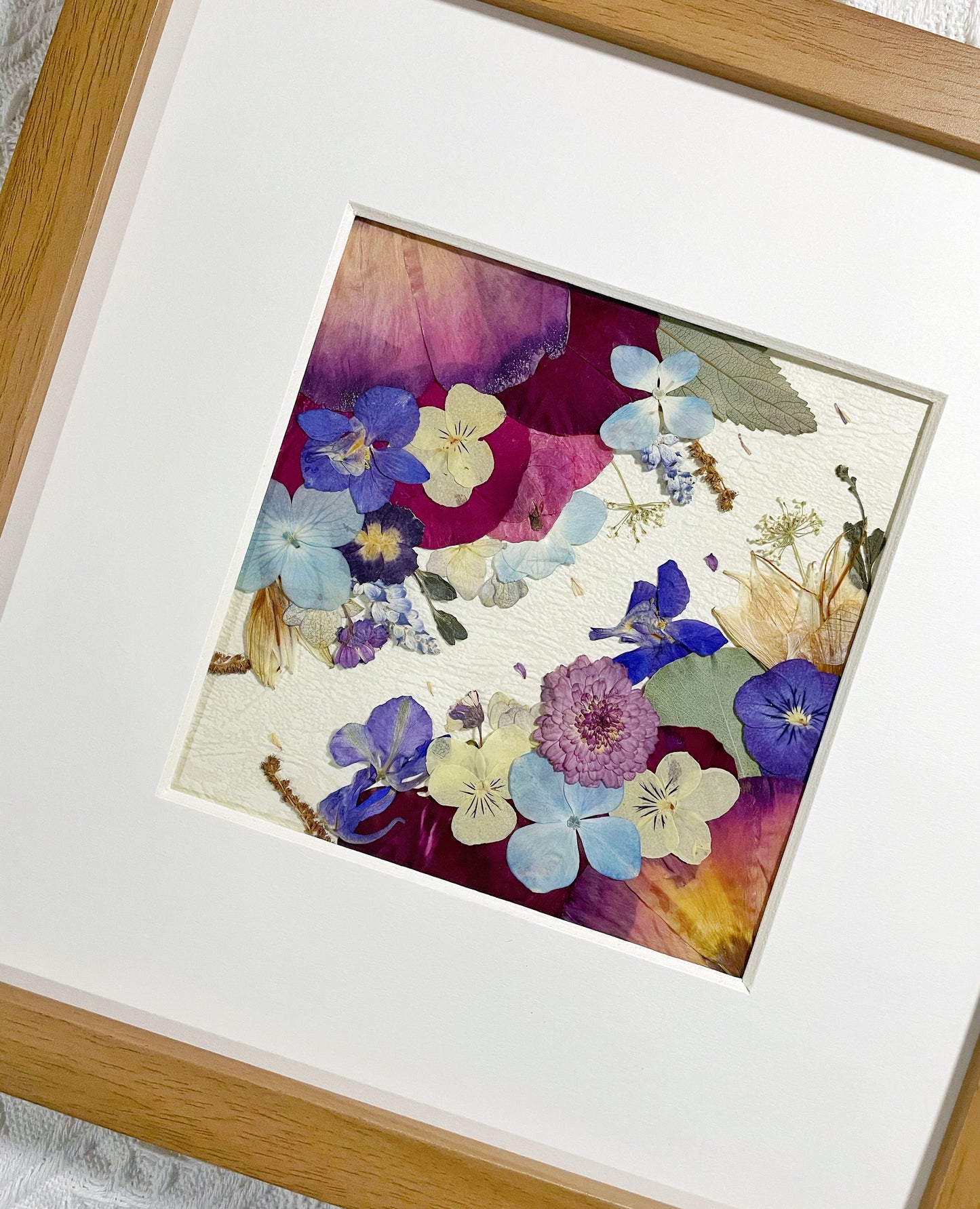 Valse des fleurs sauvages 10 x 10