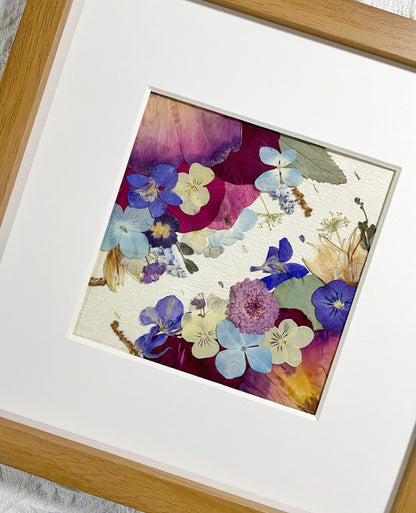 Valse des fleurs sauvages 10 x 10