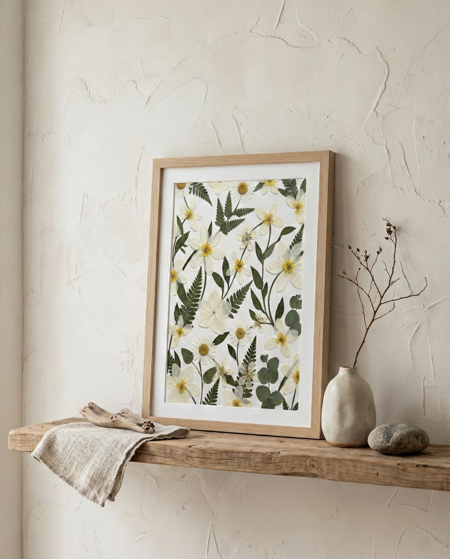 Champs de marguerites sauvages