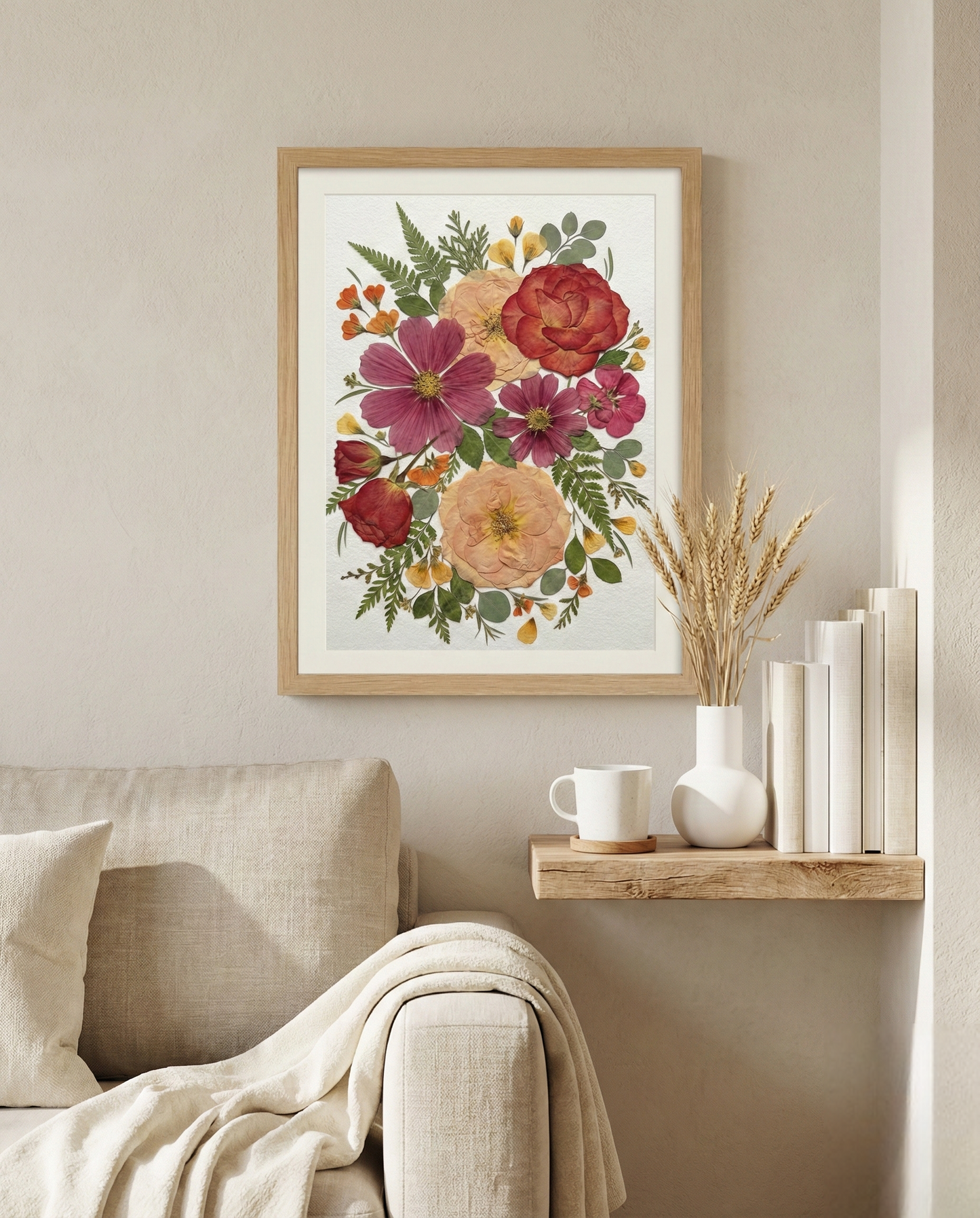 Jardin de rosés d'automne