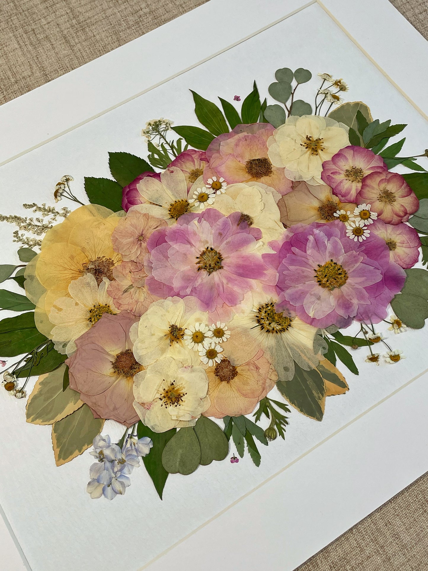 Fleurs de rêve pastel