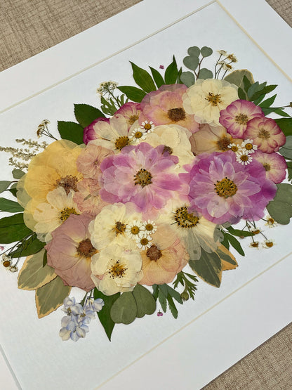 Fleurs de rêve pastel