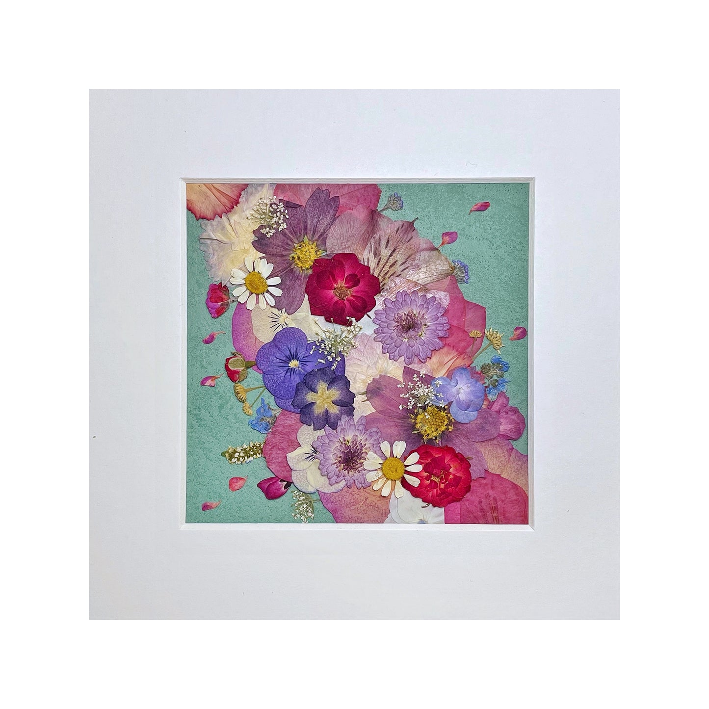 Pont fleuri 10 x 10 - Vert