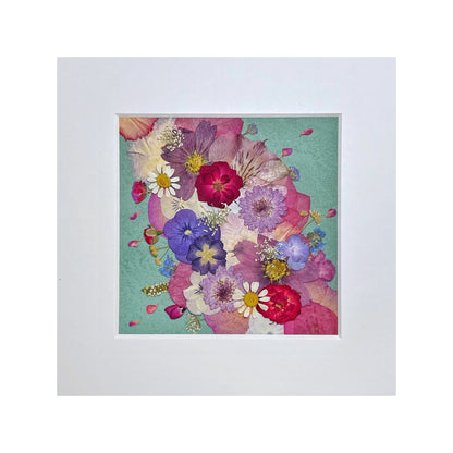 Pont fleuri 10 x 10 - Vert