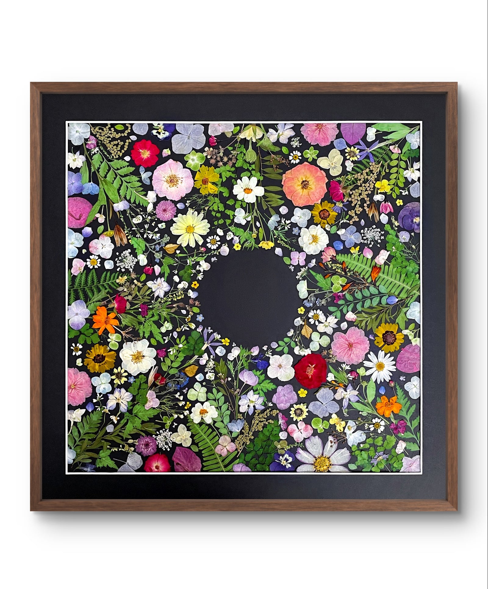 JARDIN DE FLEURS - NOIR