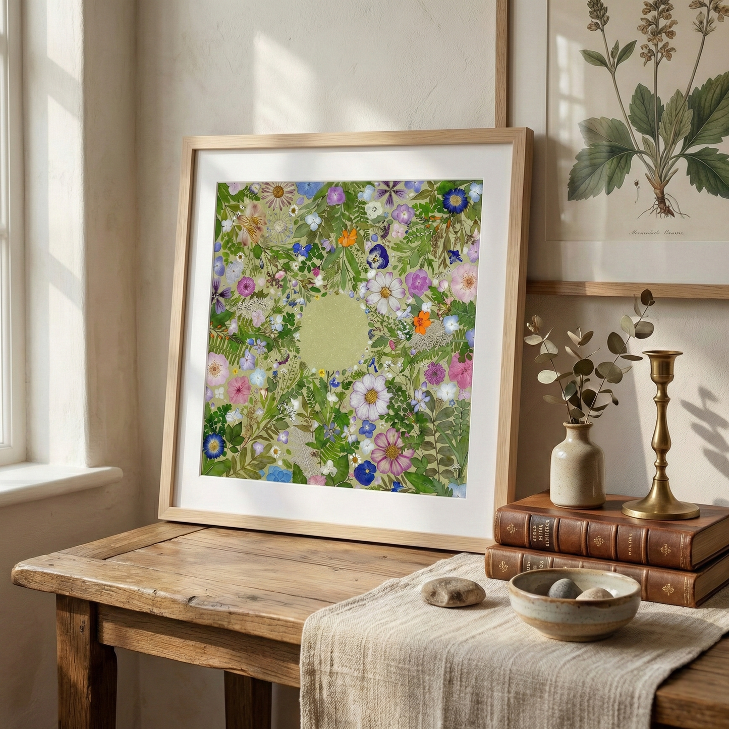 JARDIN DE FLEURS - BLANC