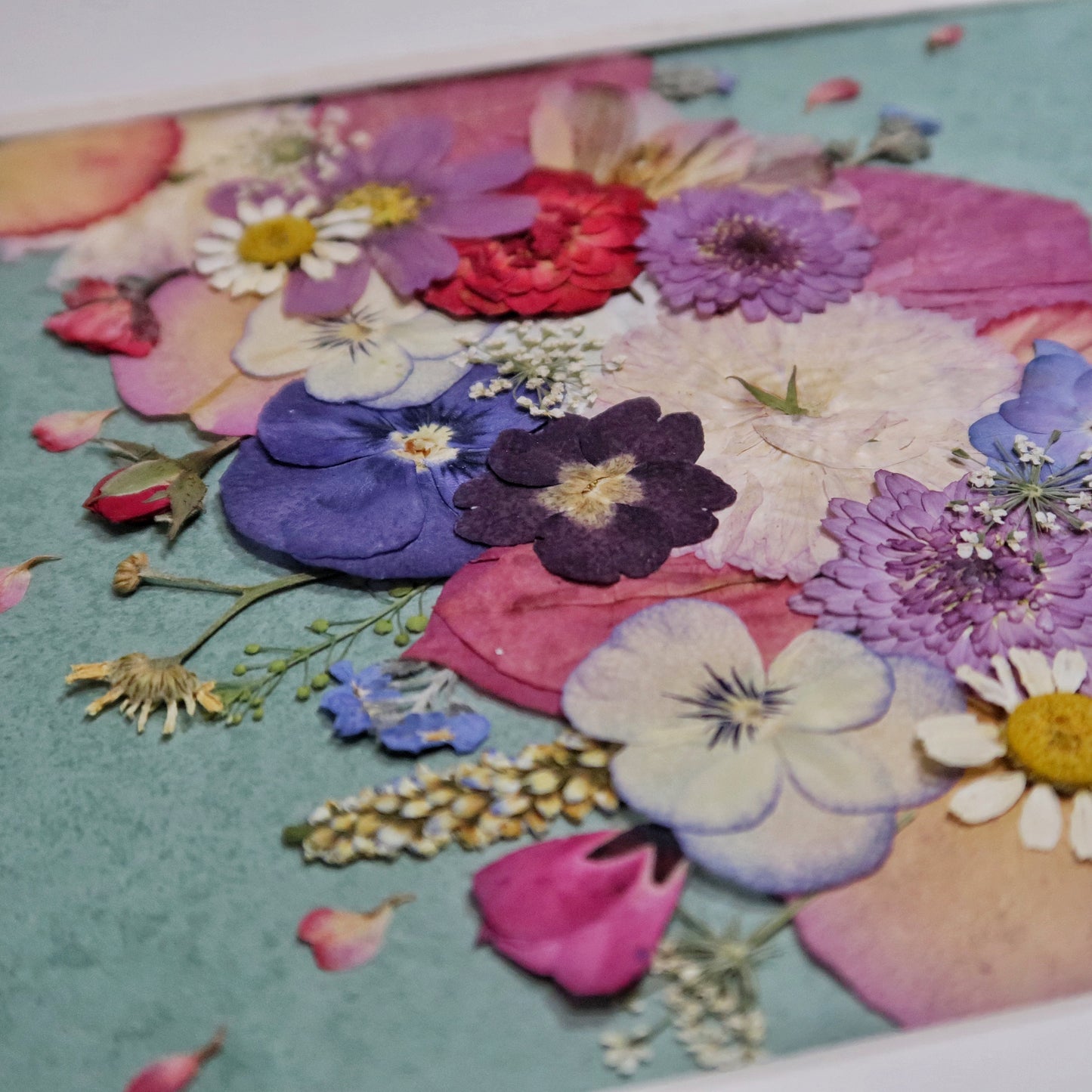 Pont fleuri 10 x 10 - Vert