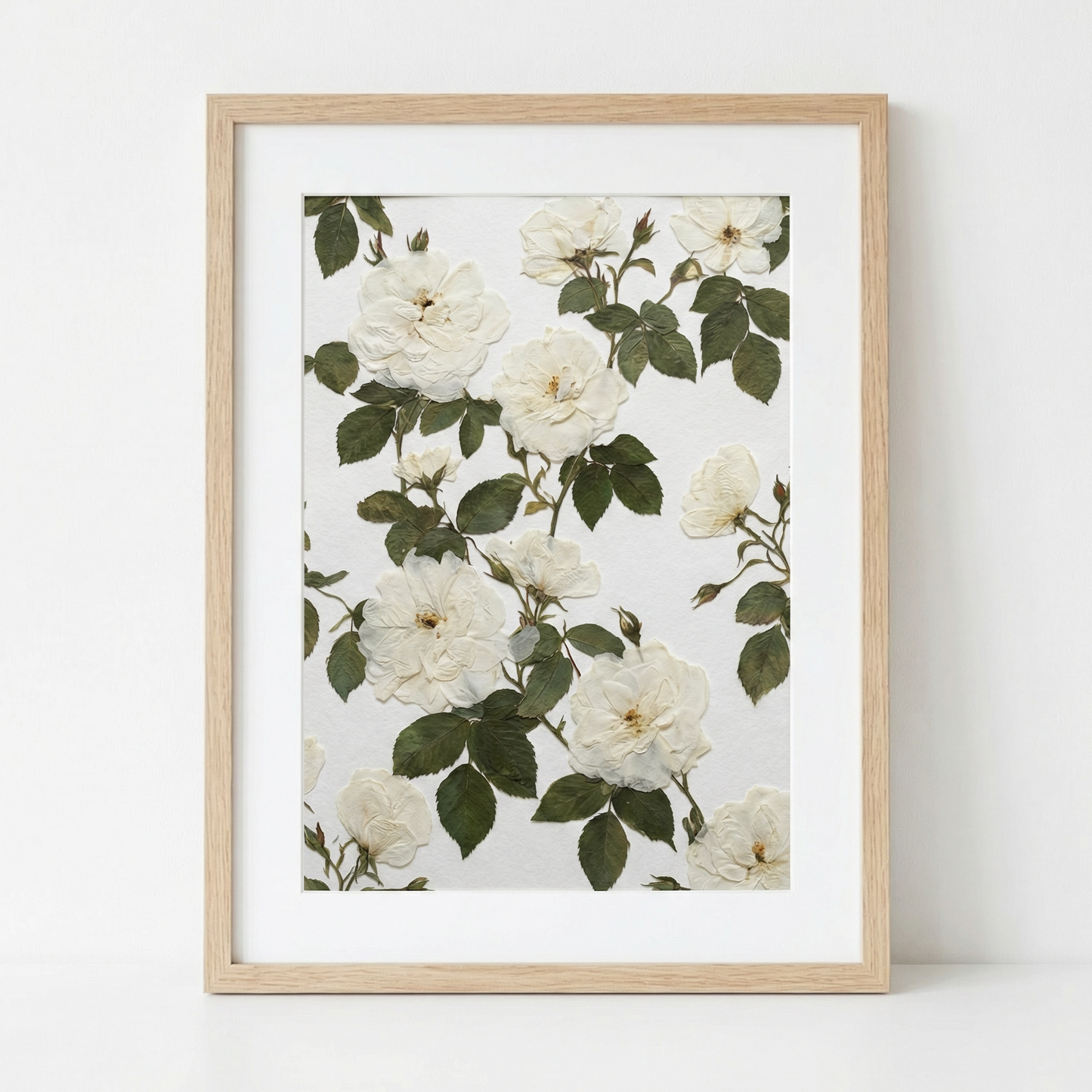 Harmonie des pétales blancs