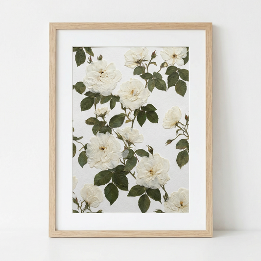 Harmonie des pétales blancs