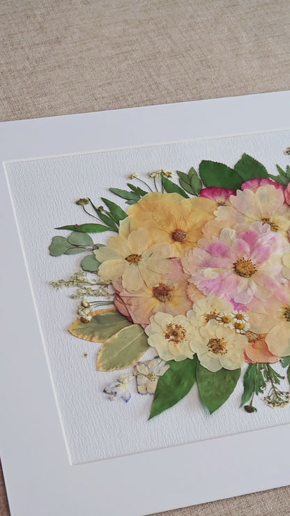 Fleurs de rêve pastel