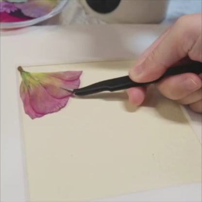 Valse des fleurs sauvages 10 x 10